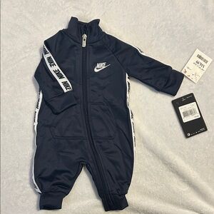 Nike Kids Navy and White Footie
